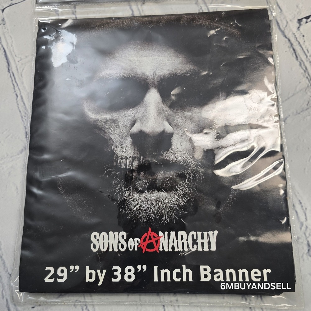 Sons of Anarchy Jax Teller Banner 29x38 Official Licensed SAMCRO Wall Poster NEW